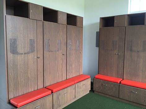 Um Biltmore Golf Course - Wood Lockers